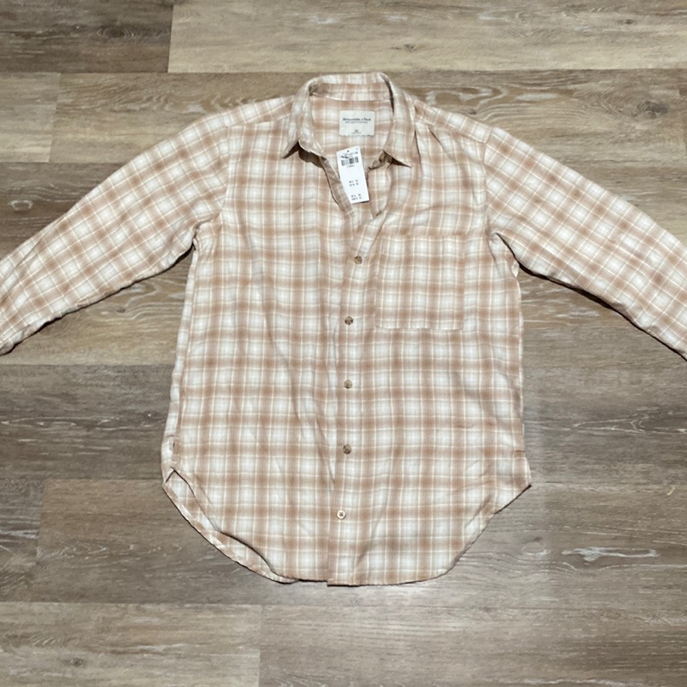 Abercrombie & Fitch plaid button up